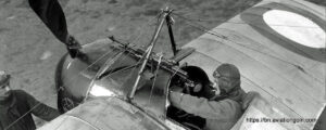 In 1914 Roland Garros attached a machine gun to his aircraft In 1914, Roland Garros attached a machine gun to his aircraft